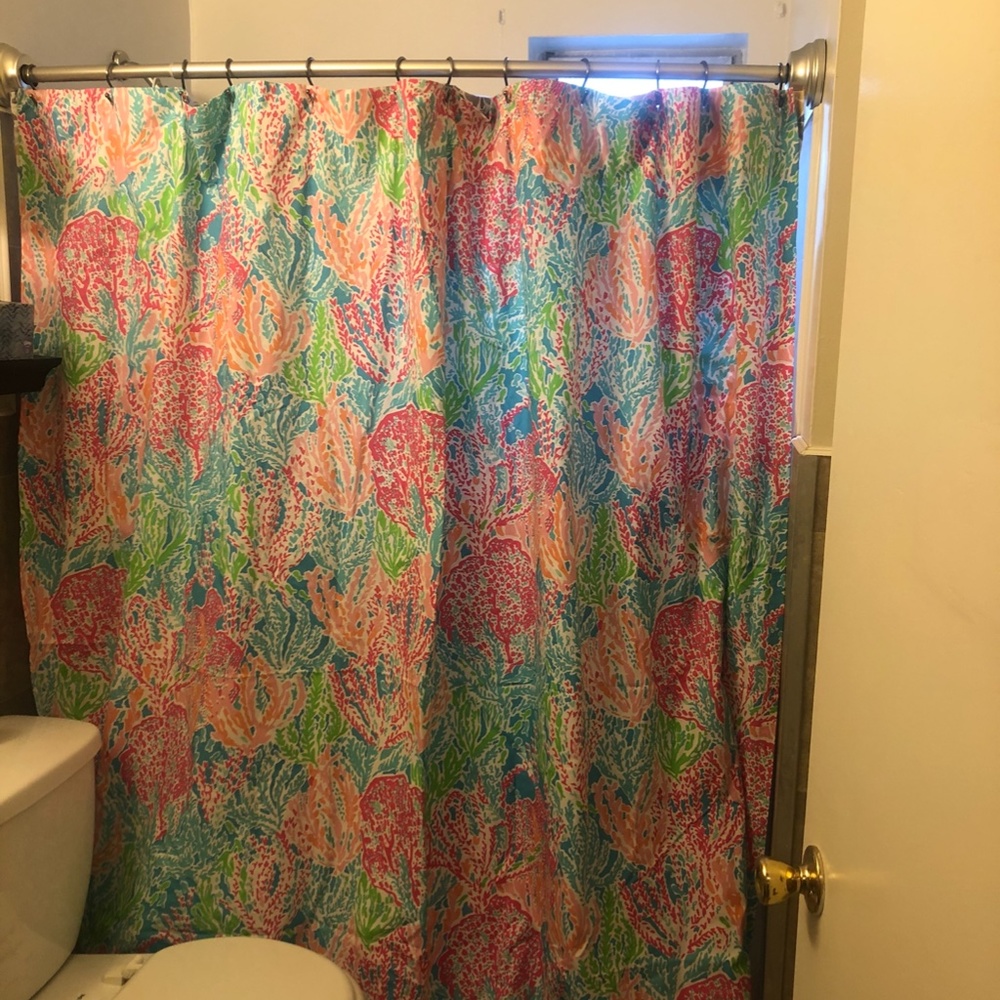 Lilly Pulitzer Shower Curtain (Let's Cha Cha)
